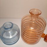Set of vintage bottles