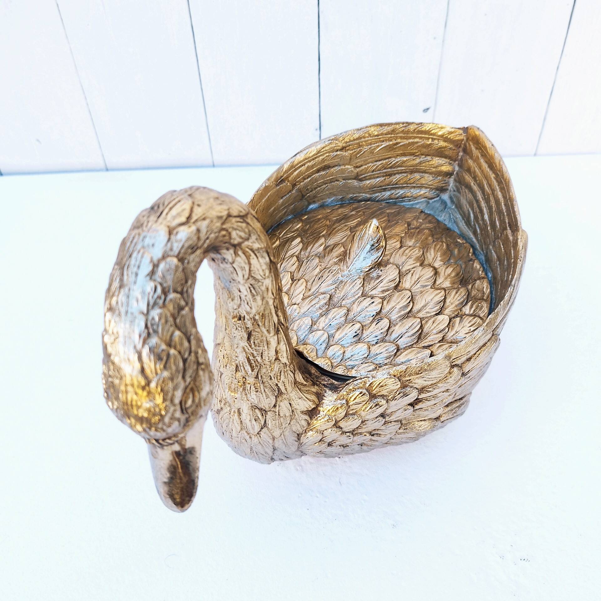 Swan ice bucket Mauro Manetti Italy