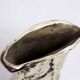 Mid-century bronze or brass vase with herbarium decoration