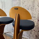 Pair of stool "Deck line"