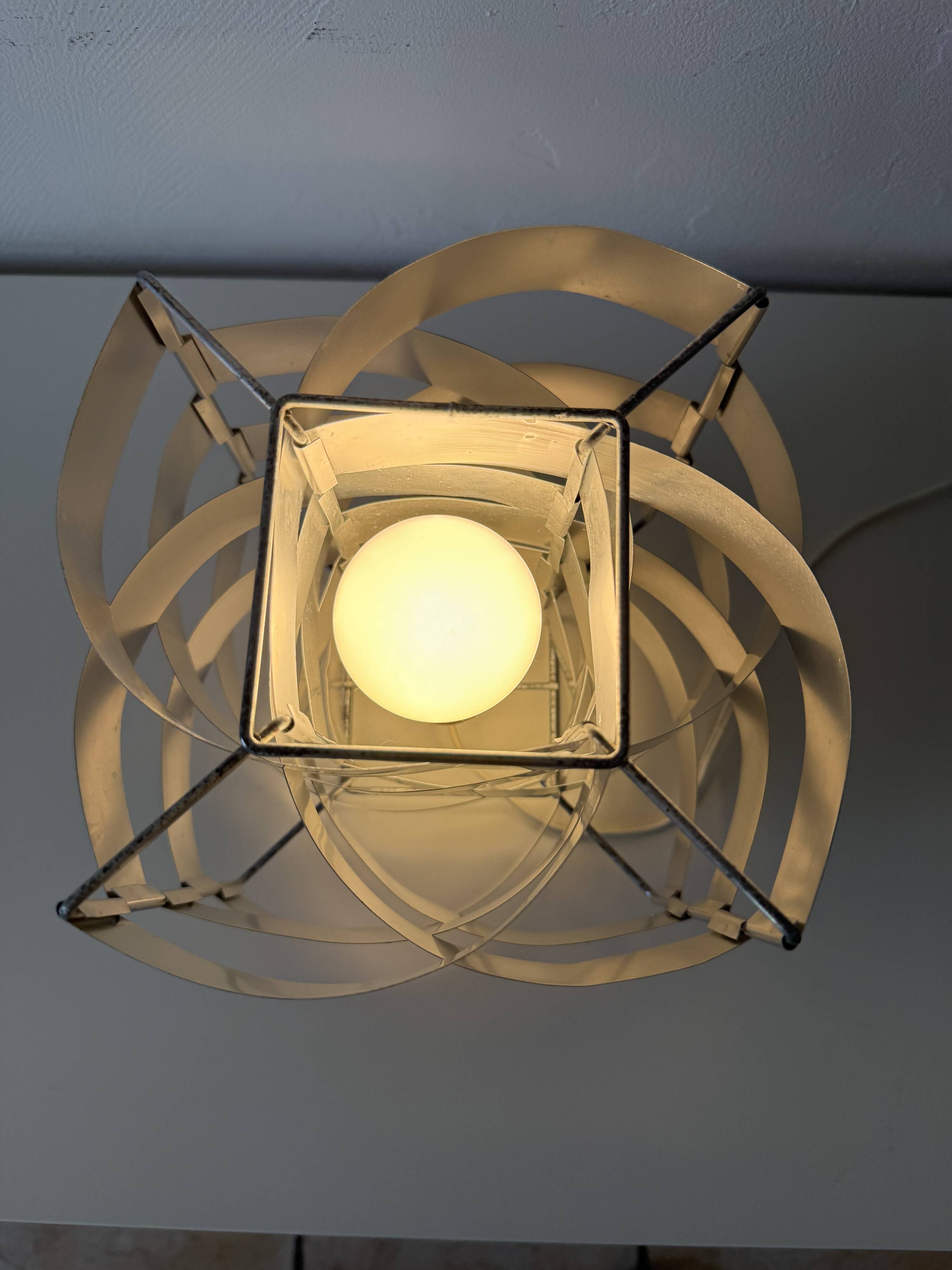 Max Sauze lamp Uranus Space Age Memphis Starck