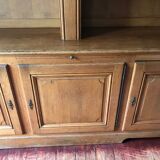 Solid oak library