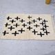 Handmade traditional wool rug, size 145 x 255 cm