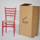 B&B Italy Wicker Chairs Table Colorful Mid-Century Design 60s 70s, Set of 5