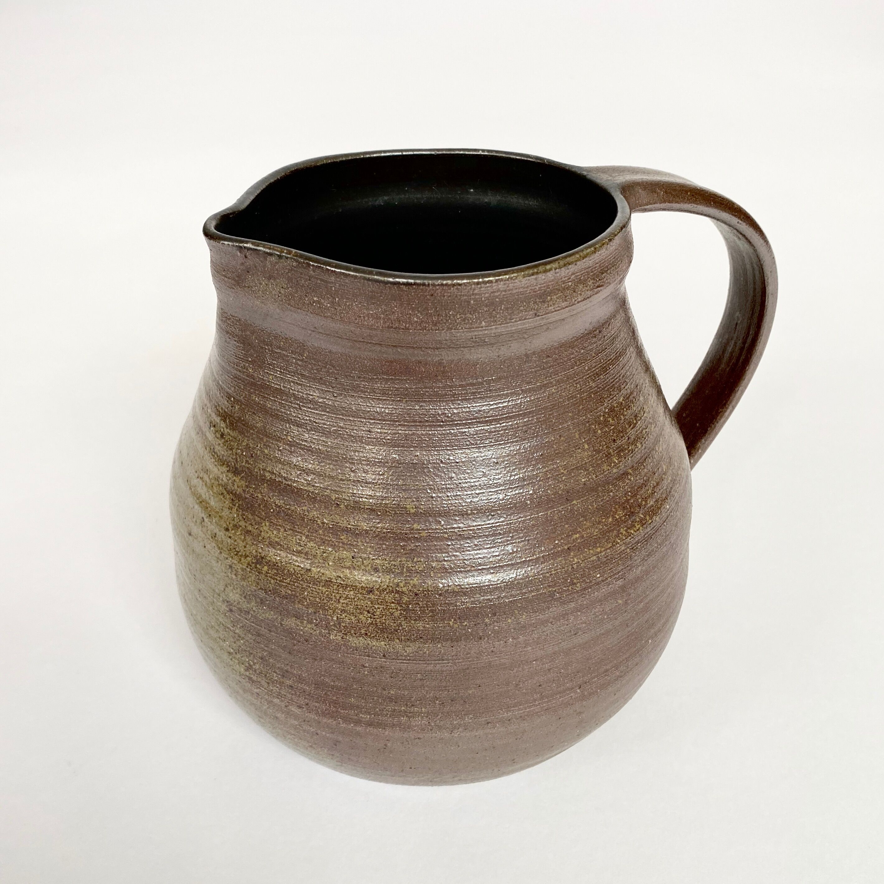 Vintage stoneware jug or vase from the 70s