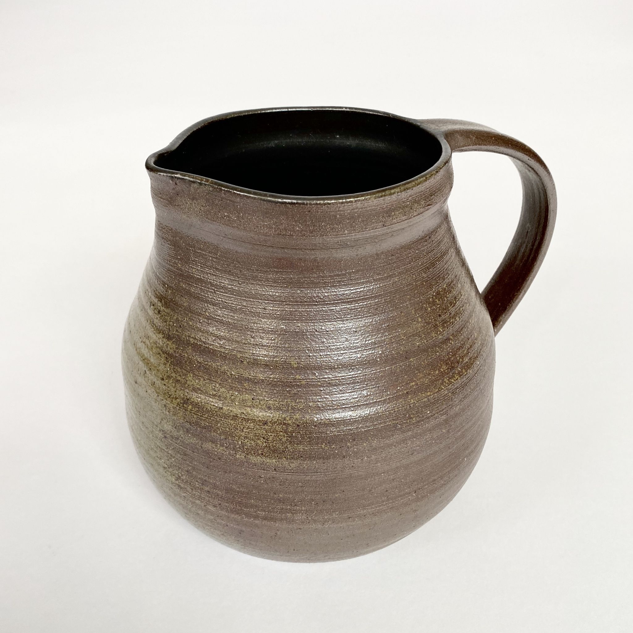 Vintage stoneware jug or vase from the 70s