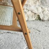 Cane armchair by Michel Ducaroy for SNA Roset - design 1950