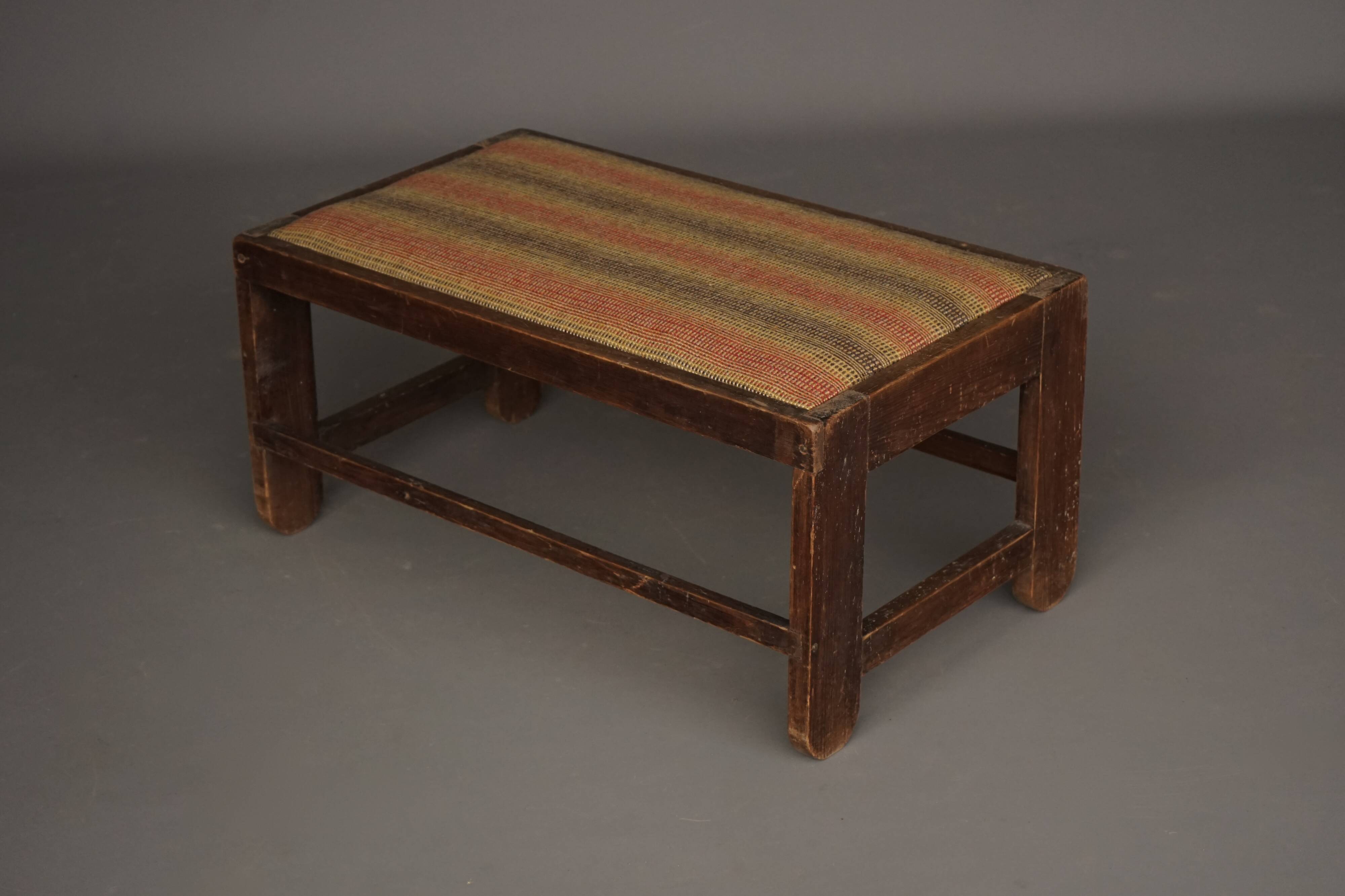 Vintage Modernist Bauhaus Stool, 1920s