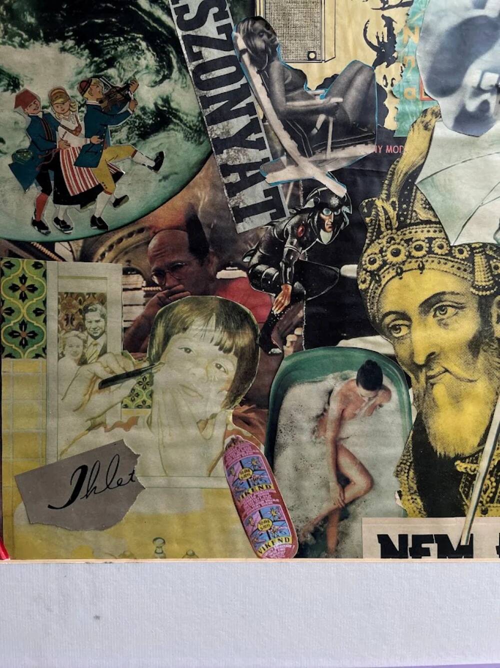 Symmetria Sci-Fi – Mixed collage, Hungary 1970s