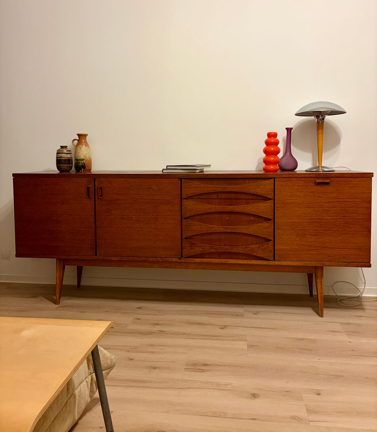Vintage Scandinavian sideboard, French design from the 1950s/60s.