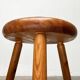 Mid-century pine sauna stool by Bertel Gardberg for Artek, 1950s.