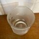 Seau A Glace Ancien SPIE Verre Moulé Carte Europe Vintage