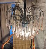 Murano glass tassel pendant light