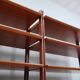 Mid-century modular teak bookcase with drawers and shelves Italy 1960s