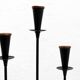 Scandinavian candle holder ystad metal 1960