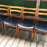Set of 4 Scandinavian chairs