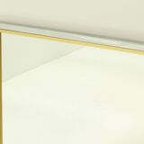 1970s Italian square wall mirror