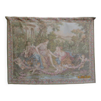 Tapestry 137/184 on bars by Jules Pansu from the Gobelins factory, late 19th century