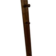 2 portemanteaux muraux danois vintage en teck