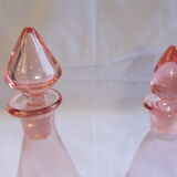 Carafe bottle bottle carafon service pink tray