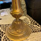 Brass desk lamp
