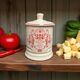 Fortnum and Mason, covered pot for Stilton candy box, 20th century