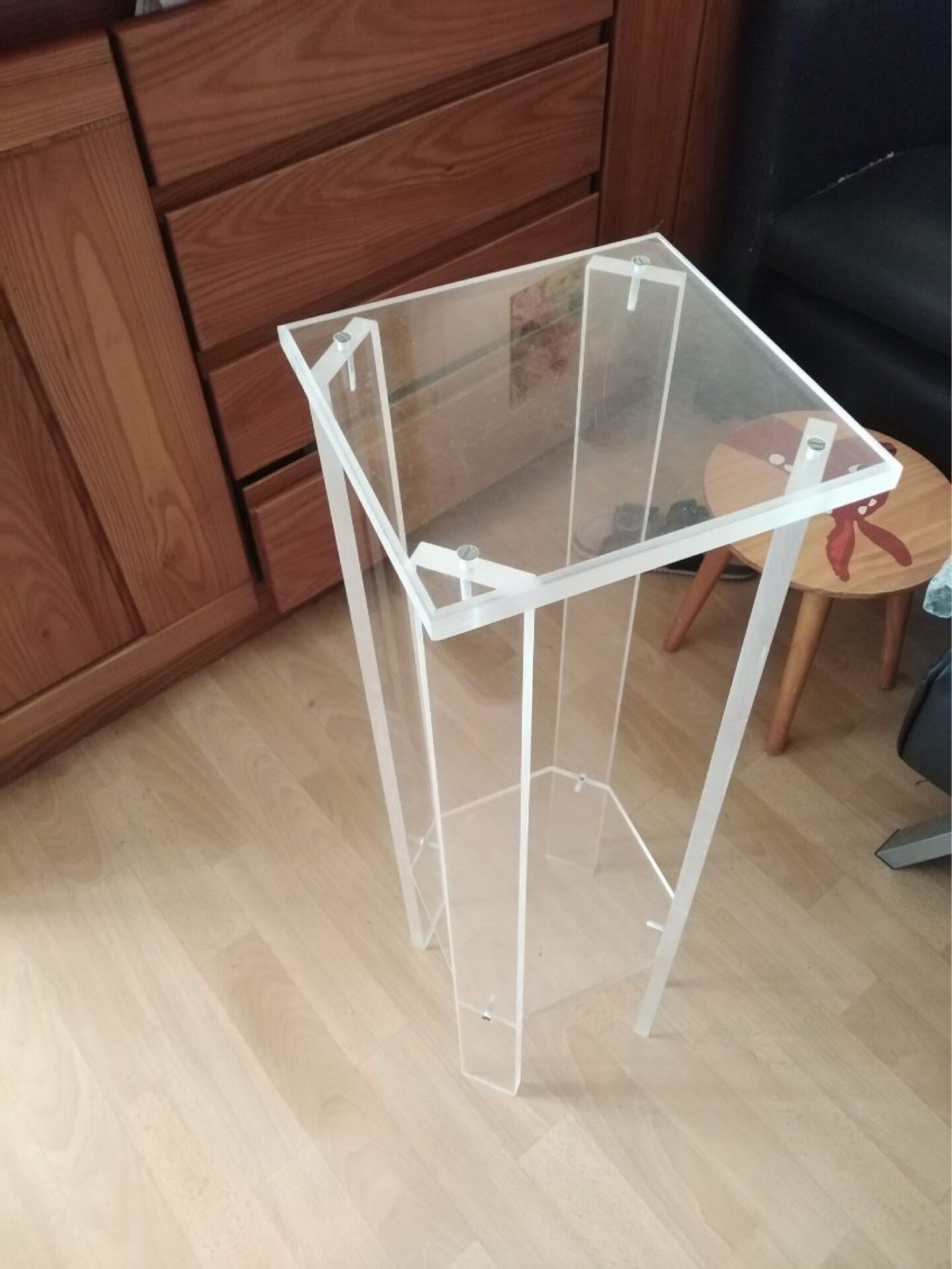 Console plexiglass