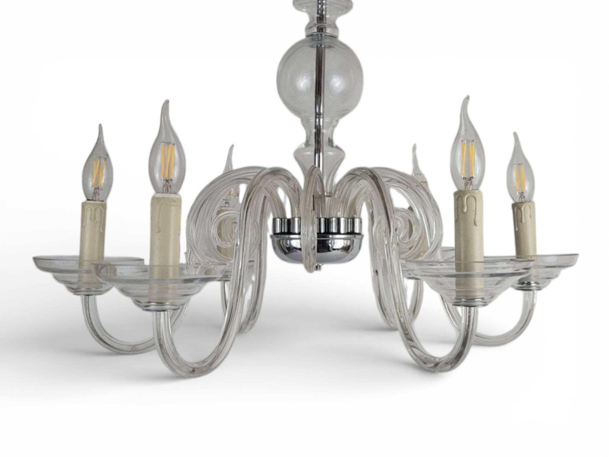 Bohemian crystal chandelier