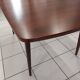 Scandinavian extendable rosewood table from rio 1960