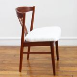 Teak chair – Carl Ewent Ekstrom – Restored
