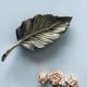 Golden leaf ashtray