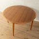 Round butterfly dining table by Lübke, 1960s, teak