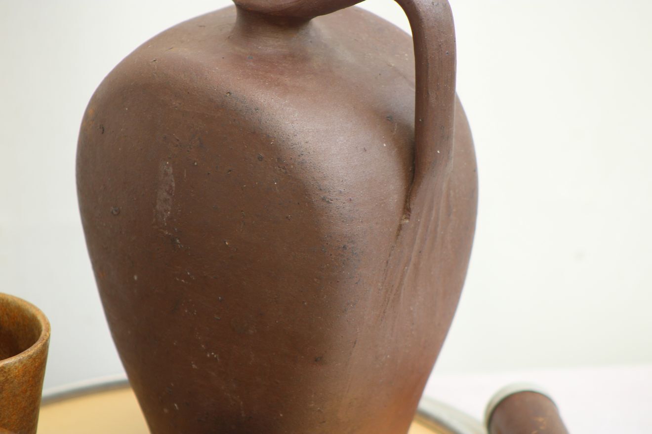 Terracotta jug