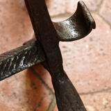 Pair of landiers, seventeenth century