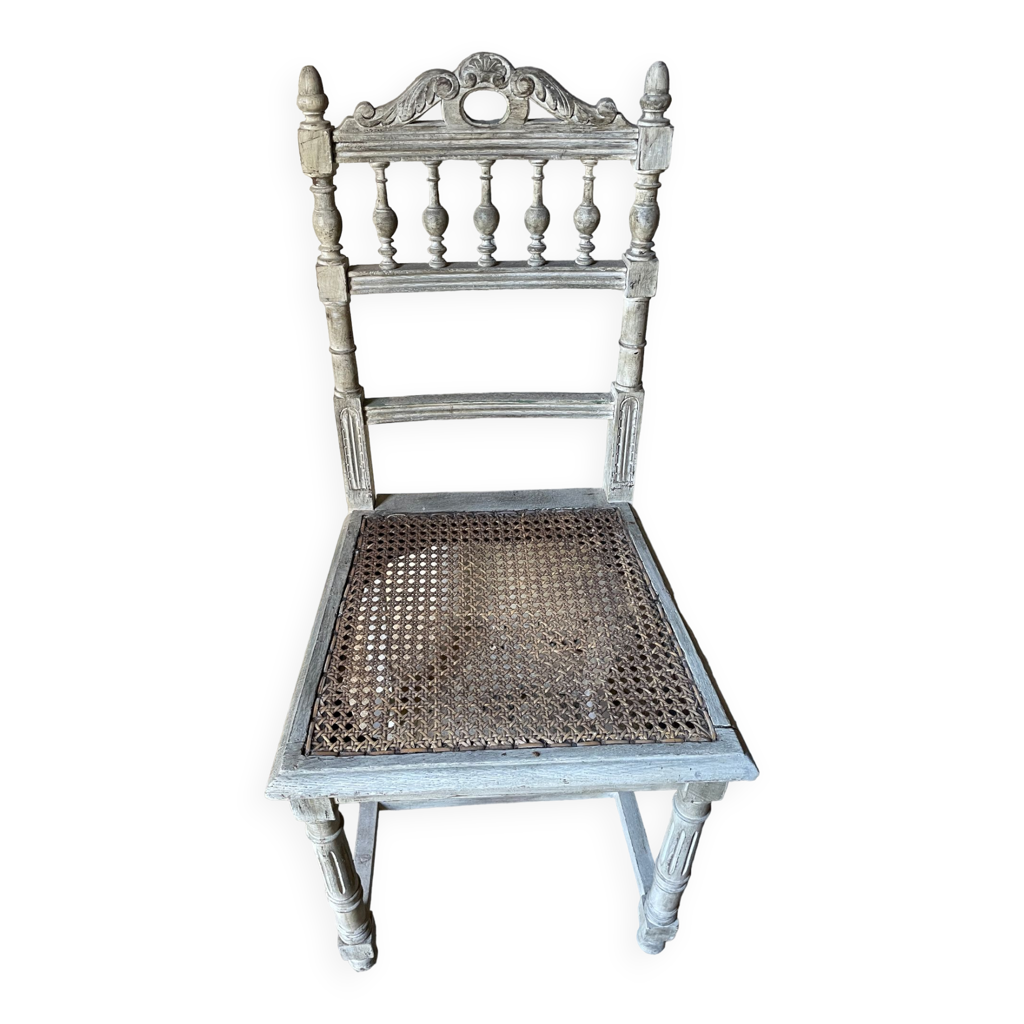 Old carved wood chairs
