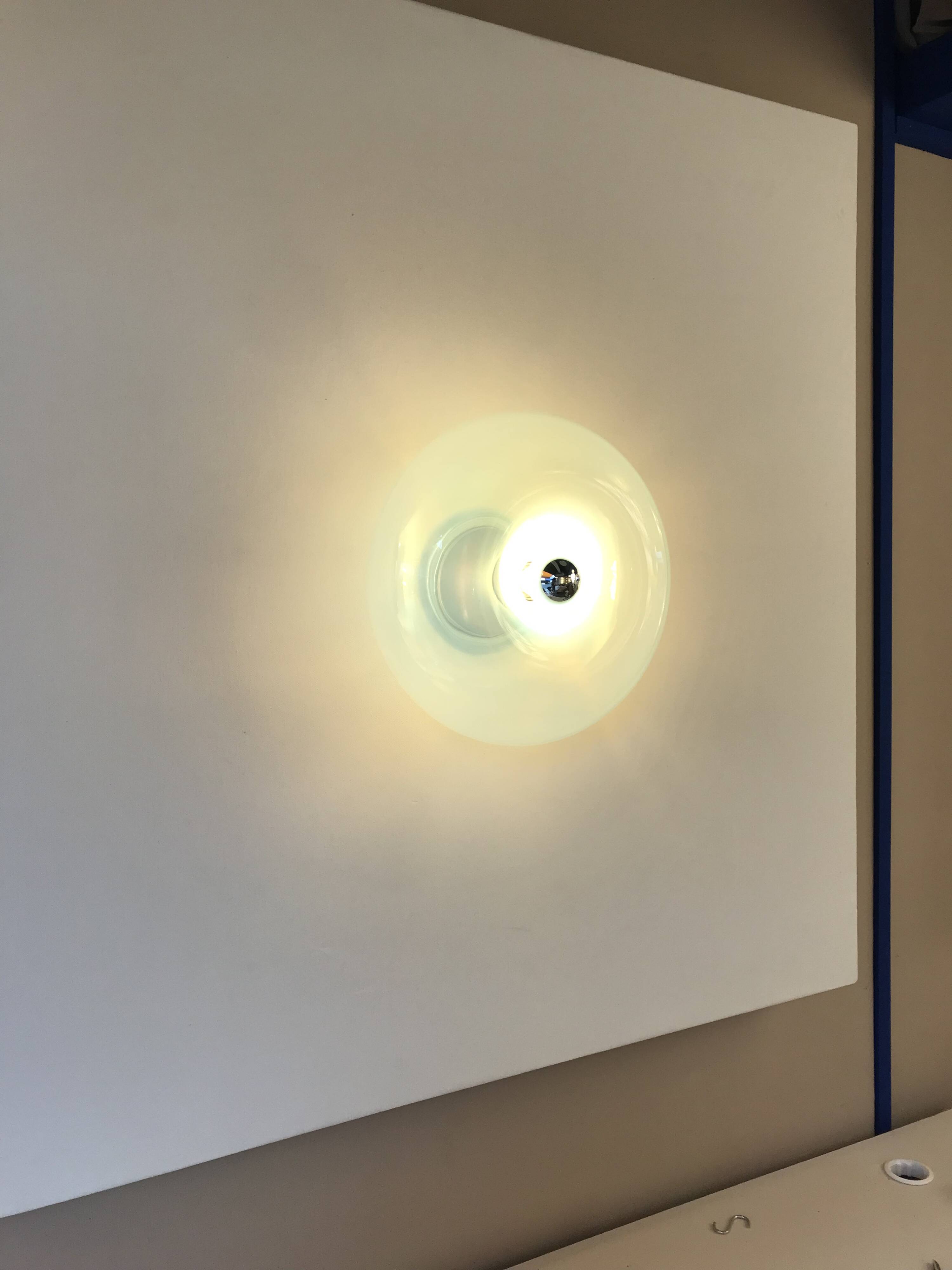 Panta model wall lamp, Giusto Toso, Leucos, 1967