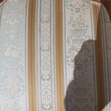 Pair of chairs with a golden lyre
