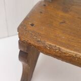 Wooden step stool vintage country decoration