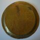 Ancient Moroccan plateau, chiseled copper, diameter 29 cm