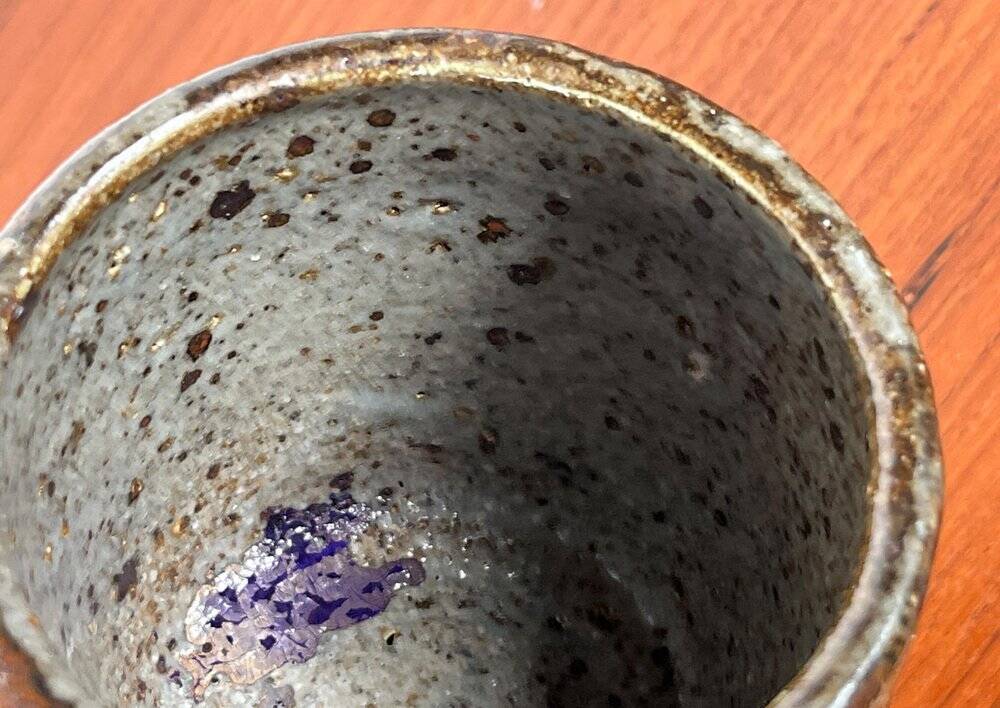 Mid-century Danish studio pottery vase from Salling Pottery, 1960s.