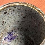 Mid-century Danish studio pottery vase from Salling Pottery, 1960s.