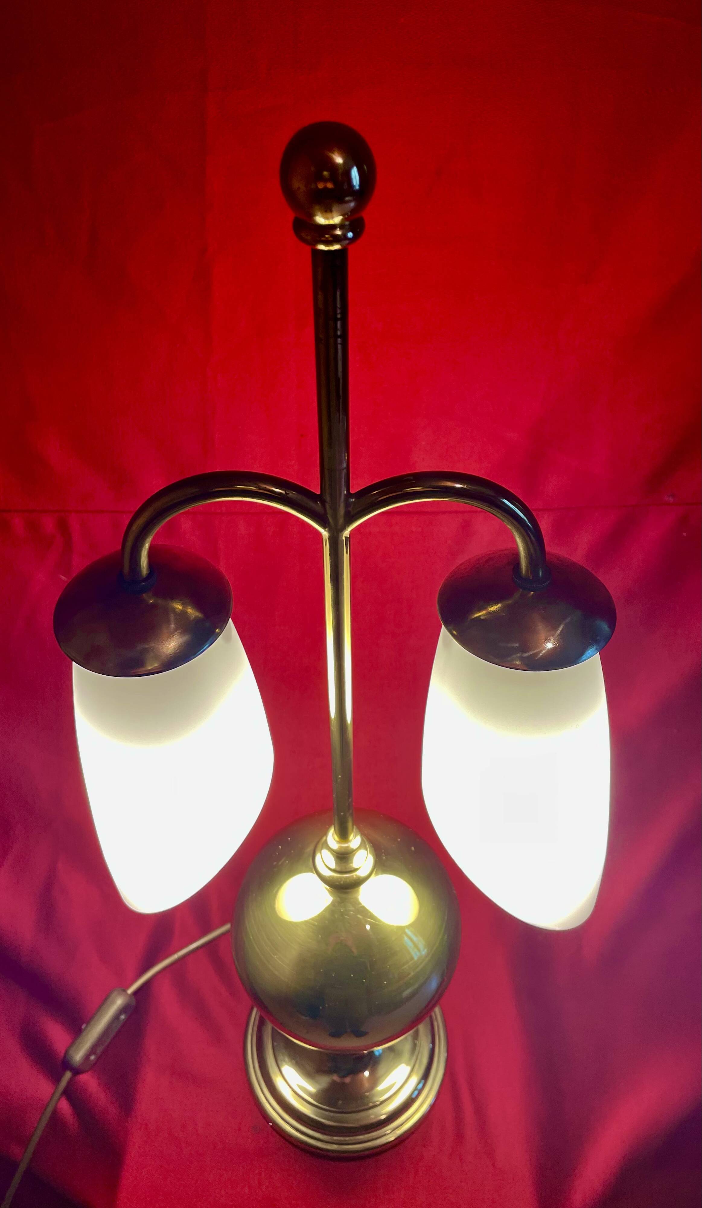 Italian-made lamp, "Lunel" type, from the 50s