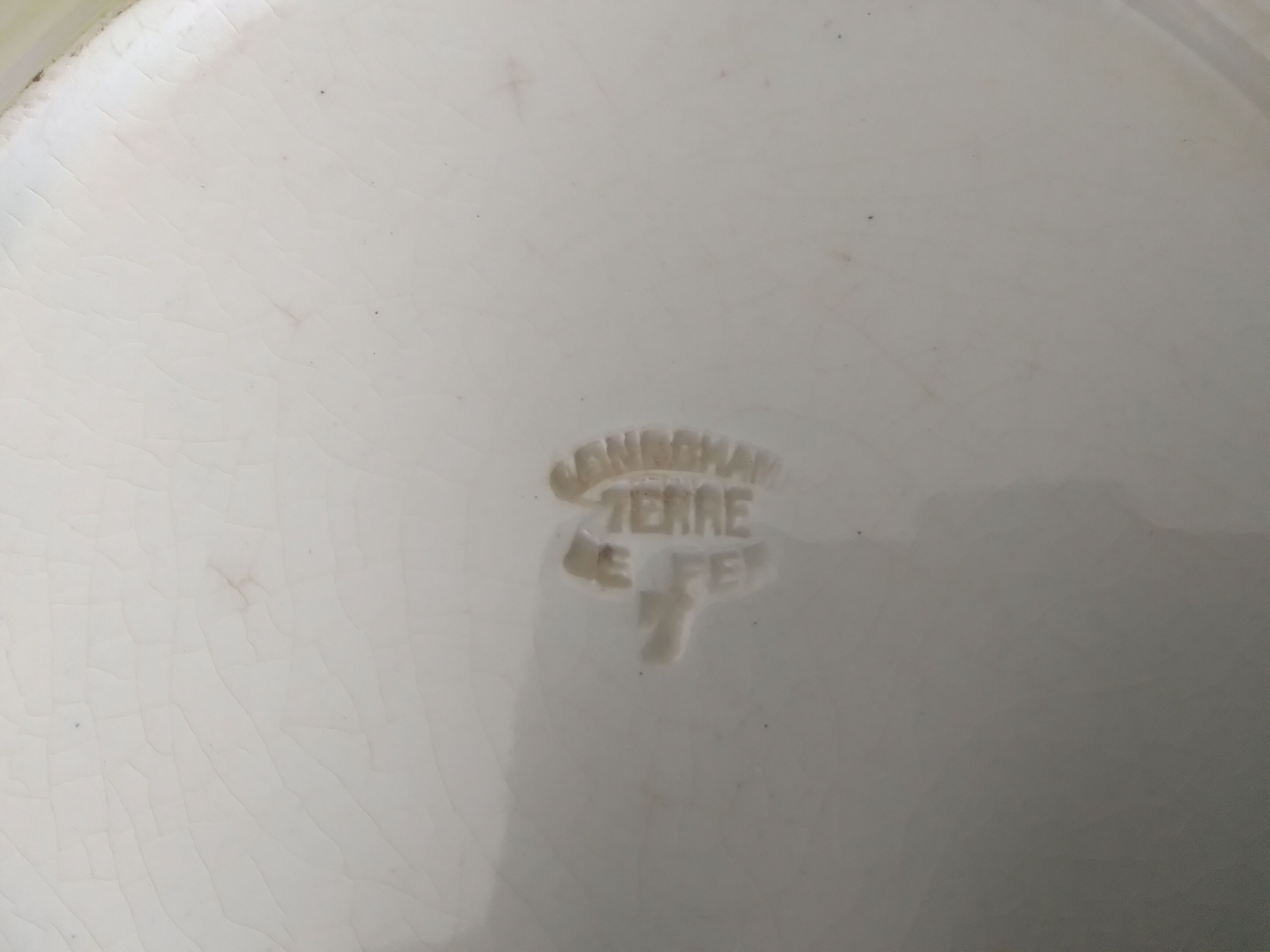 Hollow plates Lutece Longchamp