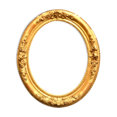 Gilded wooden frame, 20th century