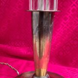 brass chalice lamp ezan type ice cube art deco elec original 37x20