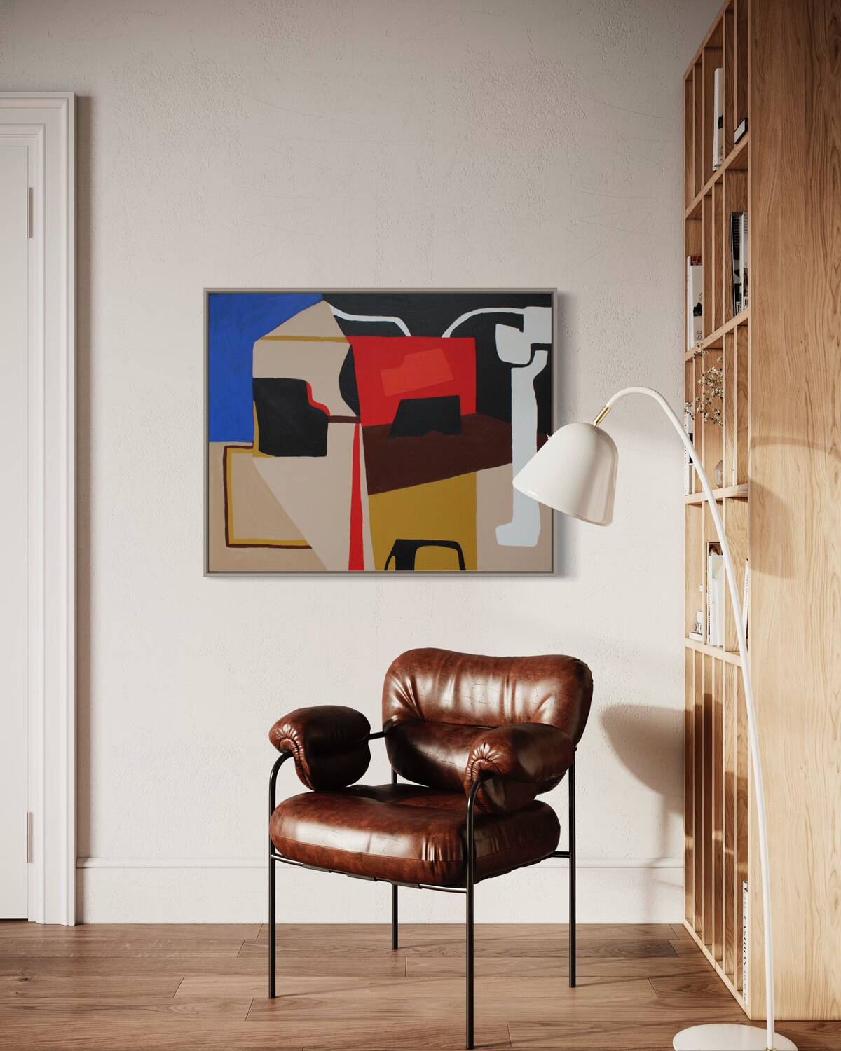 Abstrait original géométrique N04