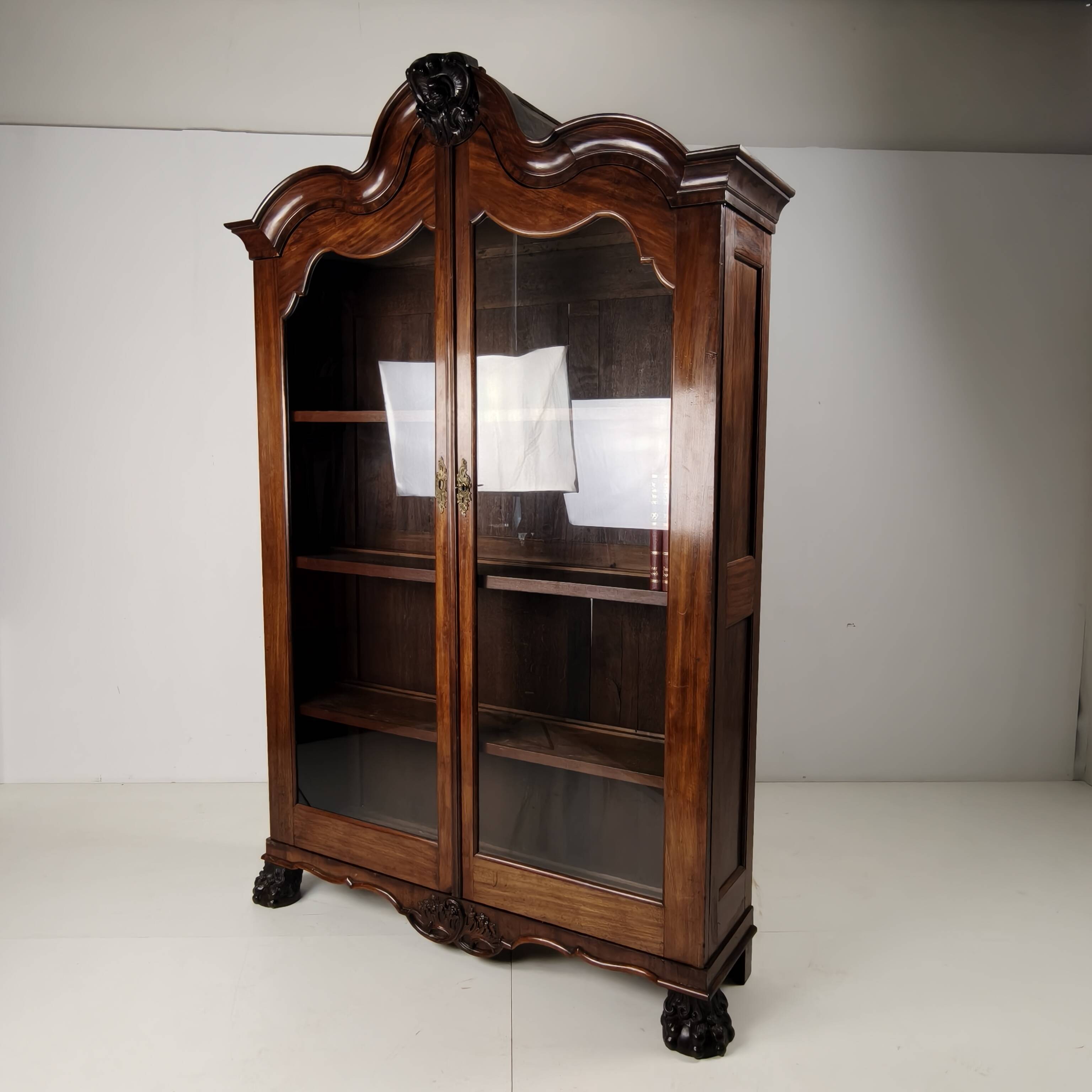 18th Century Dutch Bookcase / Display Cabinet, circa 1760–1780