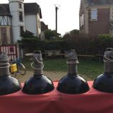 Lampshade industrial workshop lamp Philips projector restored