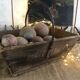 Old wooden basket