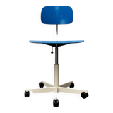 Mid-century Danish architect swivel office chair by Jørgen Rasmussen for Kevi, 1960s.